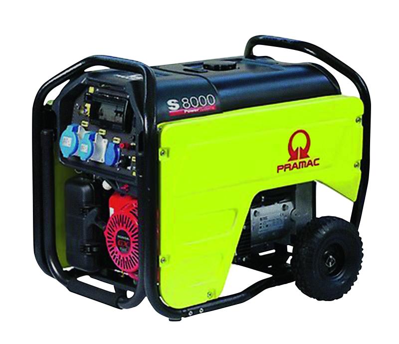 S8000 Shepi Pramac Generator 230V - Effektiv og Pålidelig