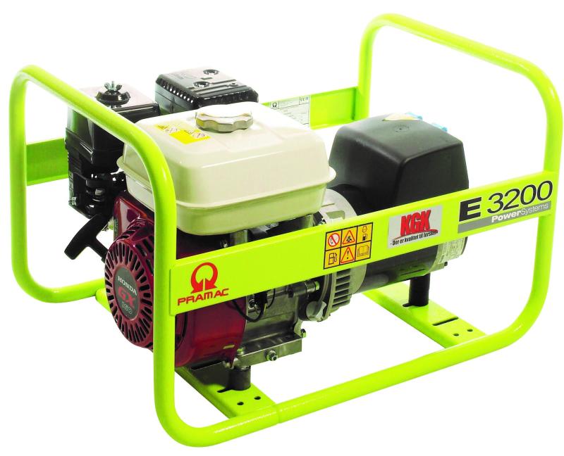 E3200 Shhpi Pramac Generator - Professionel 2,9kVa 230V