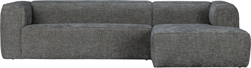 Bean  Hjørnesofa Højrevendt  Asfalt  H73x175x305    Stof