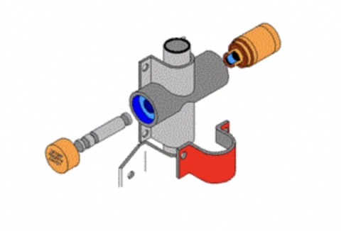 Containerlås - Cc Bearing Bracket til optimal tyverisikring