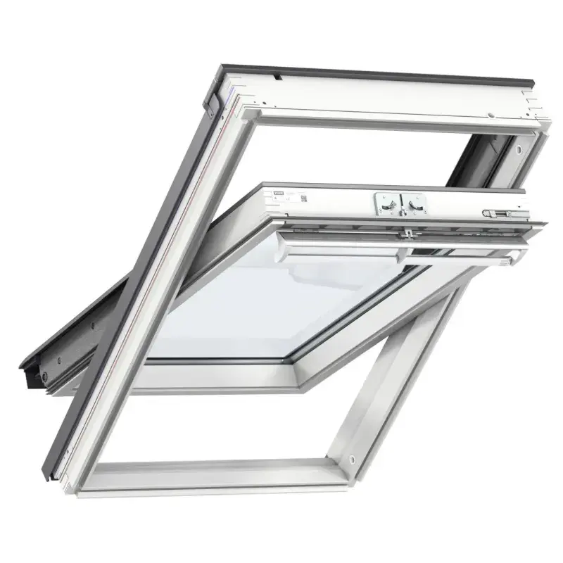 Velux Vippevindue Hvidmalet 78x140  -lags Lavenergi  Ggl Mk08 2068