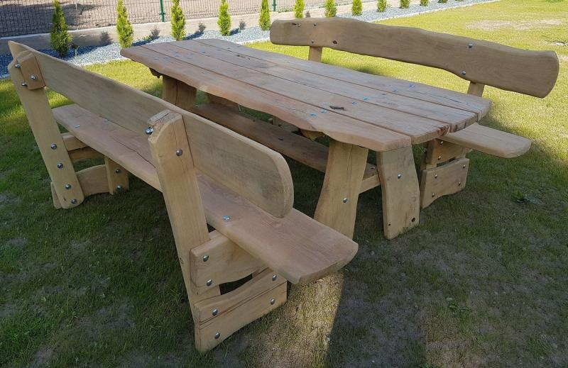 Vig Havemøbelsæt Terrassebord   Stole   Holdbar Robinietræ