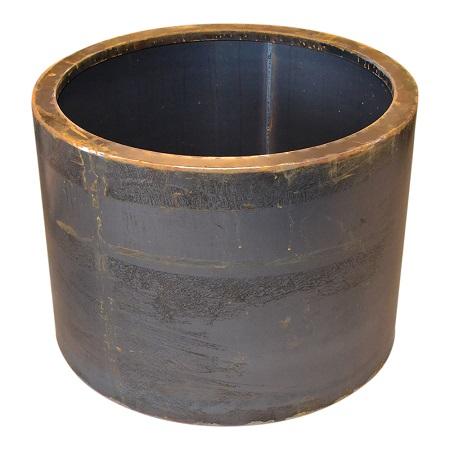 Cylinder Formet Plantekummer   Corten ø80     60