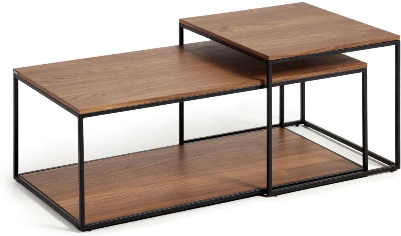 Yoana  Kaffebord  Mørk Natur  H43x100x50