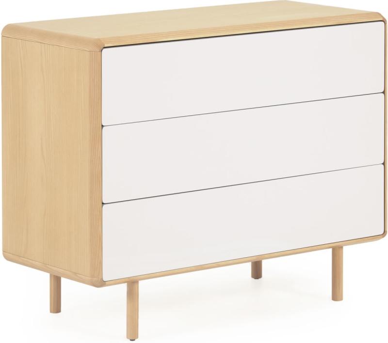 Anielle  Kommode  Natur Grå  H78 5x99x42