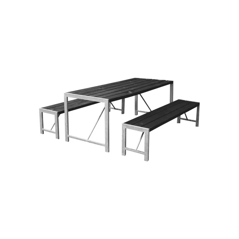 Bord     Bænke  -model Sort Grundmalet   Galv  Stel 801-097
