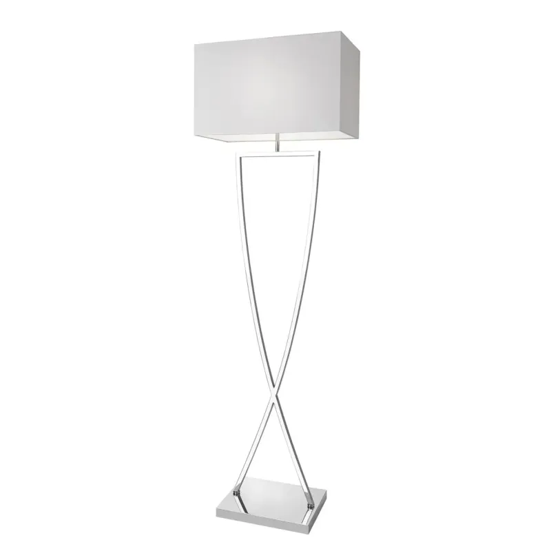 Villeroy   Boch Gulvlampe Toulouse Krom Krom Hvid  -96312