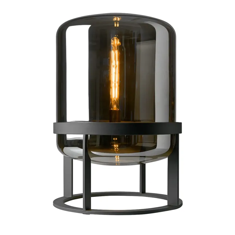 Villeroy   Boch Lampe Melbourne Sort Rökfärgat Glas  -96790