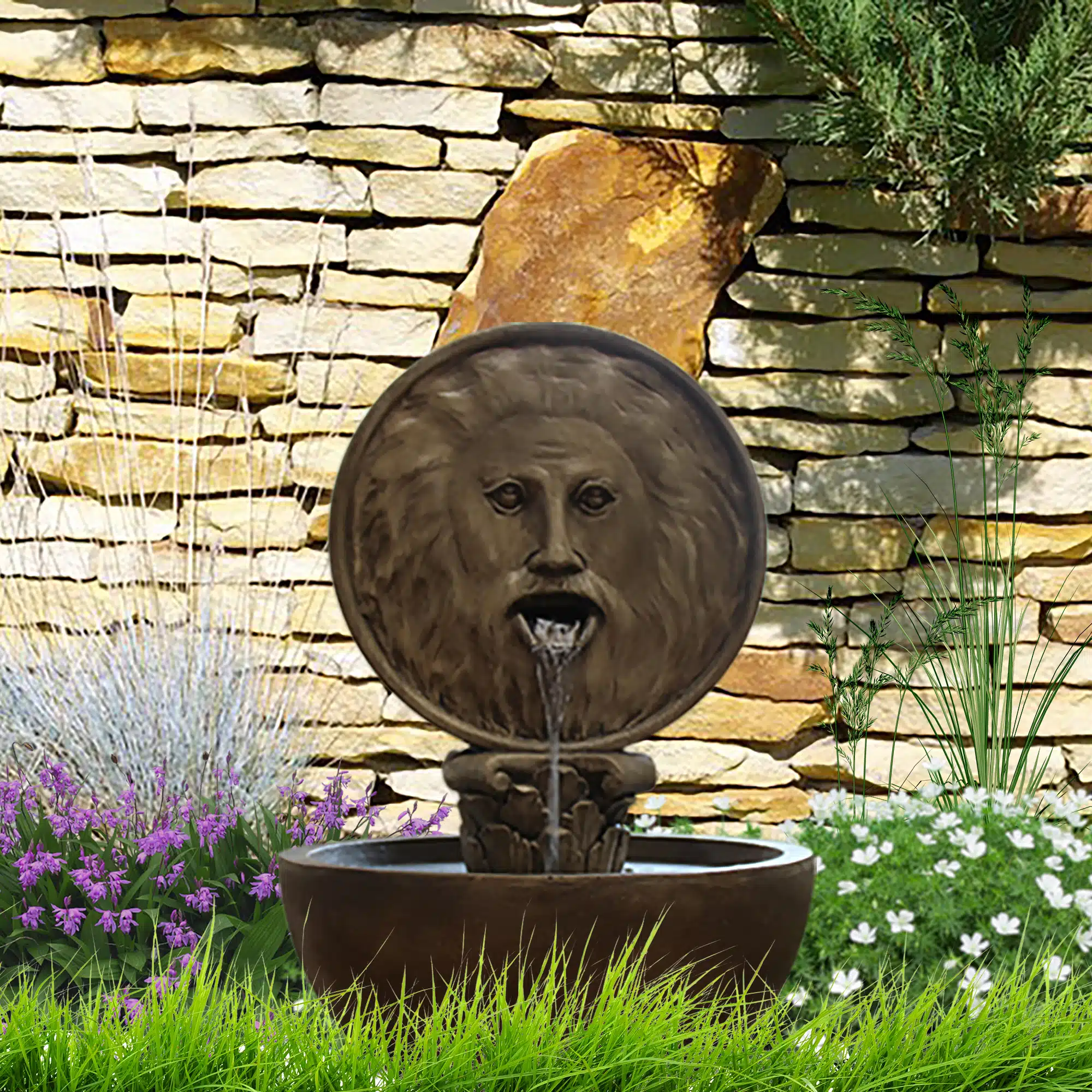 Bocca Della Verità Vandfontæne Relief