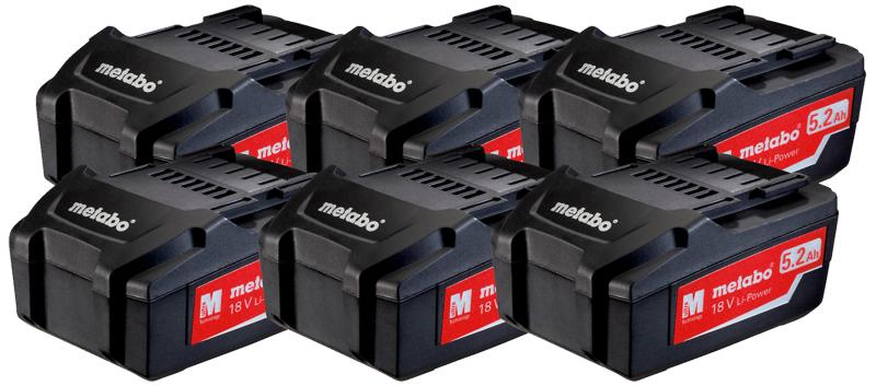 Batteri 18v   2ah  -power Ultra-   6stk