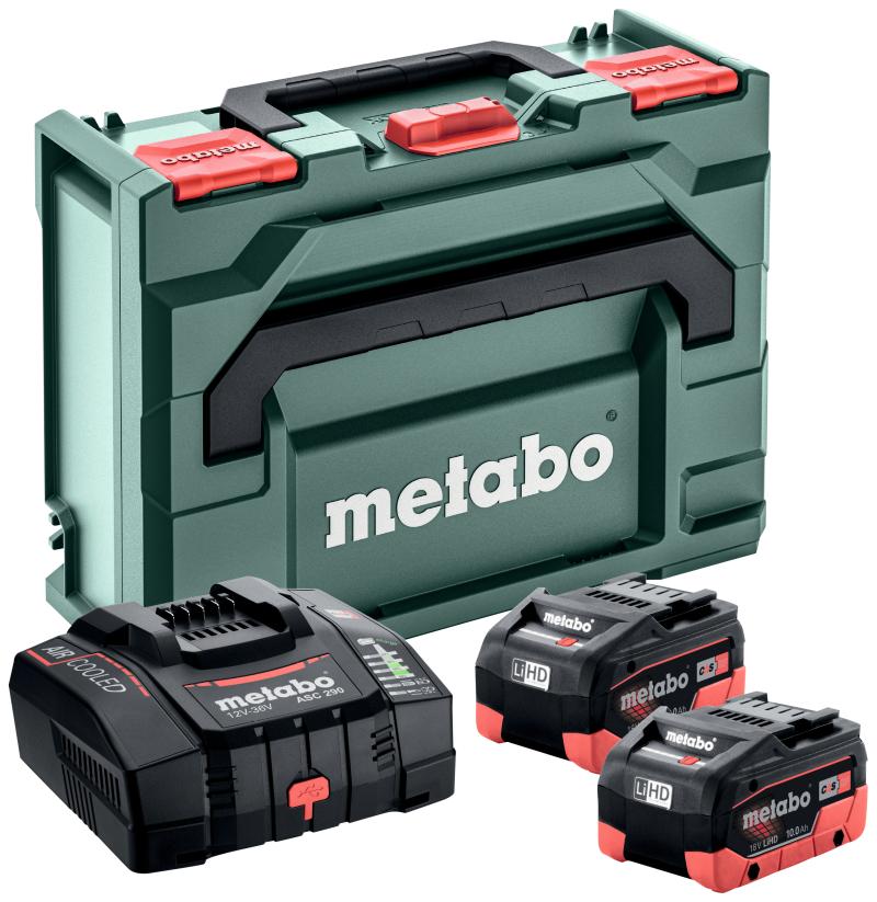 Basissæt: 2ã Batteri 18v 10 0ah Lihd   Lader Acs290