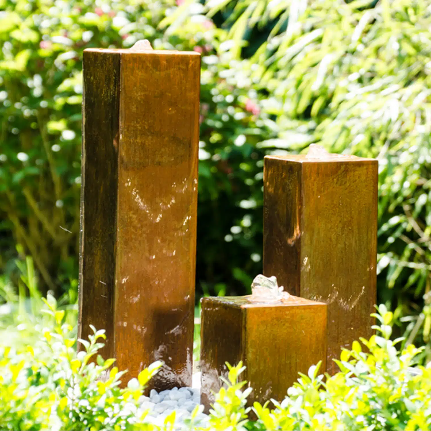 Brazil     Vandfontæne 45     Corten Stål