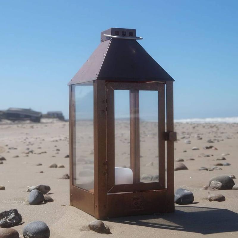 A2 Living Kobber Lanterne Midi  Outdoor Deluxehomeart Led Lys