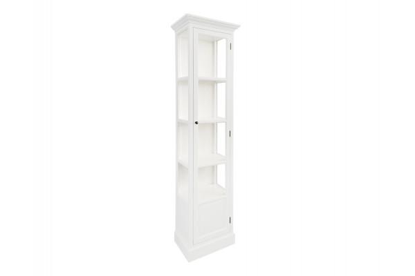 Agersø Vitrineskab 205x55x36   Hvid