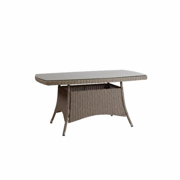 Ashfield Bord 80x140 Natur Loungemøbler Brafab Enggården Havemøbler