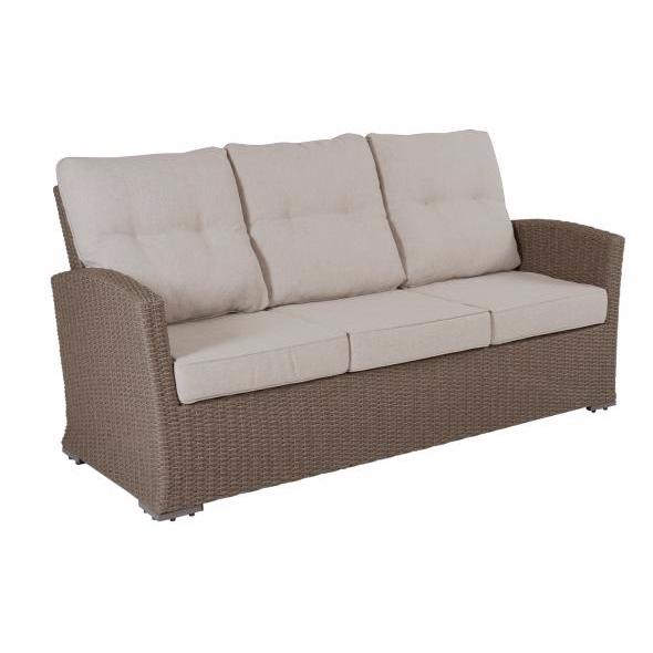 Ashfield Sofa Natur Loungemøbler Brafab Enggården Havemøbler