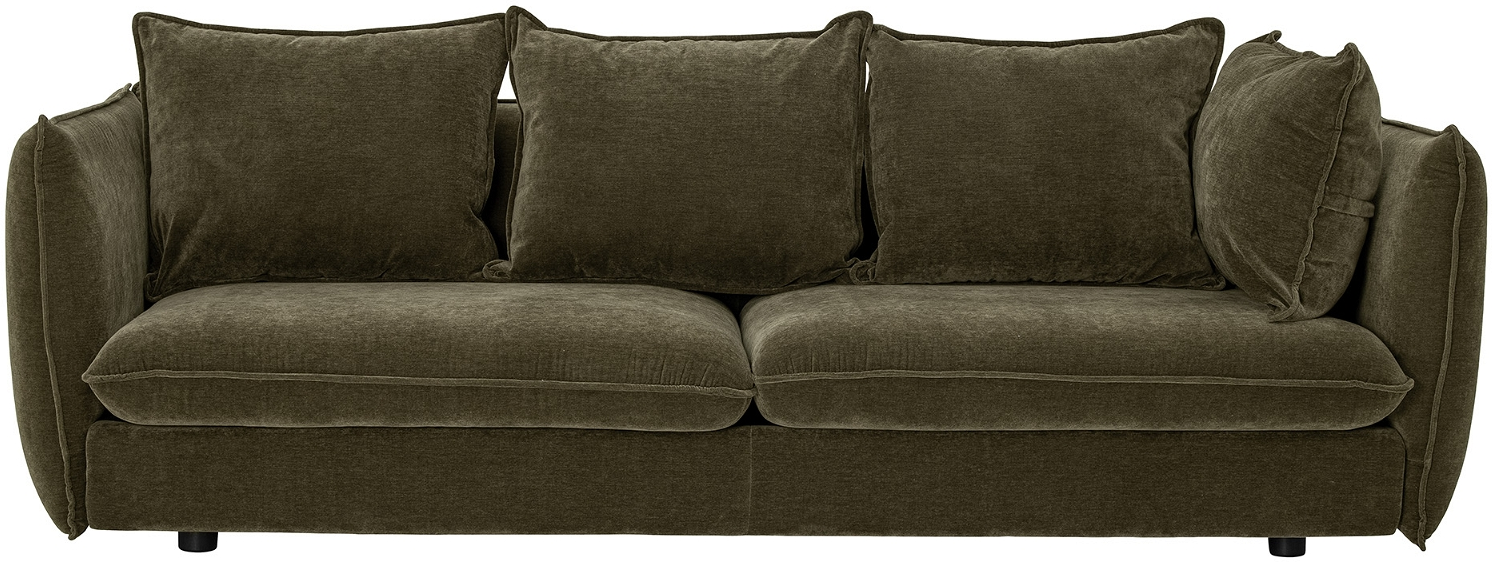 Austin  Sofa  Grøn  H67x228x89