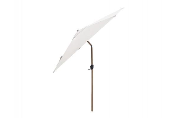 Cane-line Sunshade Parasol      Meter    Tilt    Stok   Trælook  Dusty White