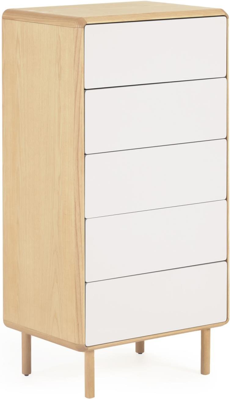Anielle  Kommode  Natur Grå  H117x60x42