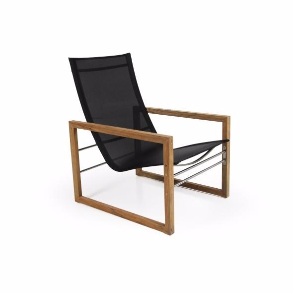 Vevi Loungestol Teak Loungemøbler Brafab Enggården Havemøbler