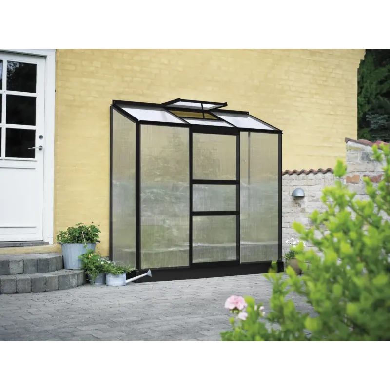 Halls Drivhus Altan   Sort        Poly  F09949