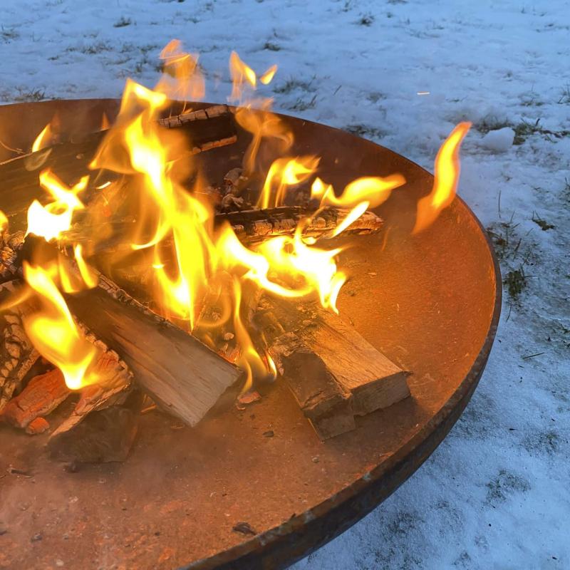 Bålfad   Fod  ø150