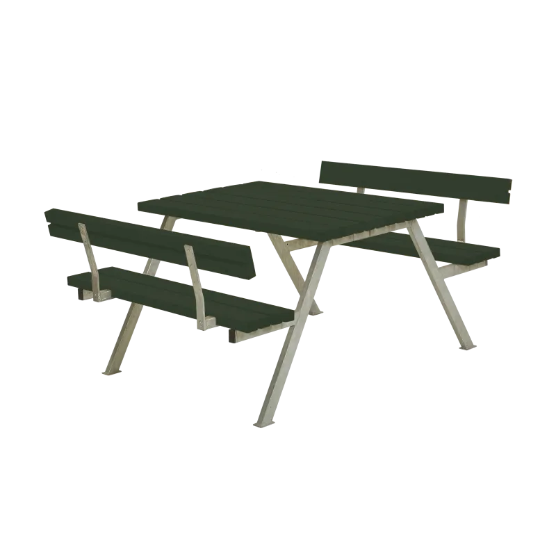 Plus Alpha Bord Bænkesæt     Ryglæn 118   Grøn 187512-11