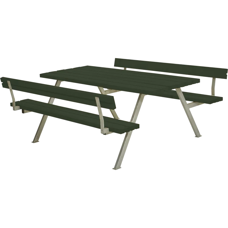Plus Alpha Bord Bænkesæt     Ryglæn 177   Grøn 187612-11