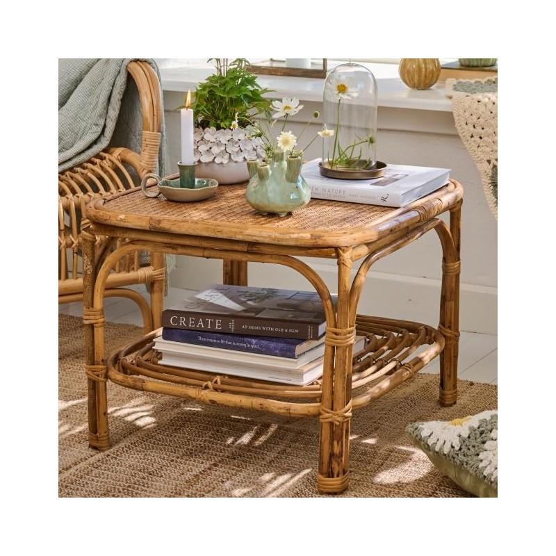 Sofabord  Cane     Hylde Rattan   Laursen 56x56
