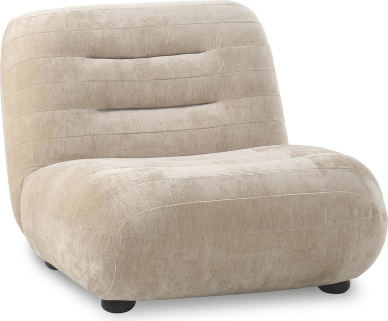 Wyatt  Loungestol  Stenlysgrå  Polyester   : 101    : 70      : 87