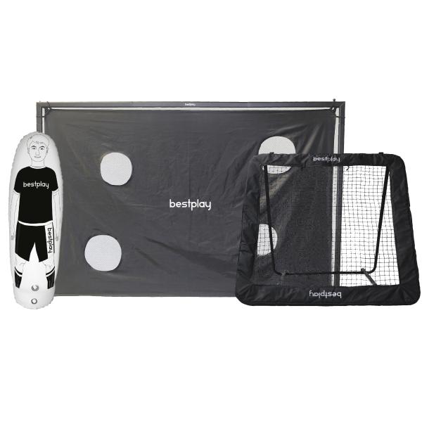 Bestplay Fodboldmål   Rebounder   Air Dummy 300x200cm 170x170cm